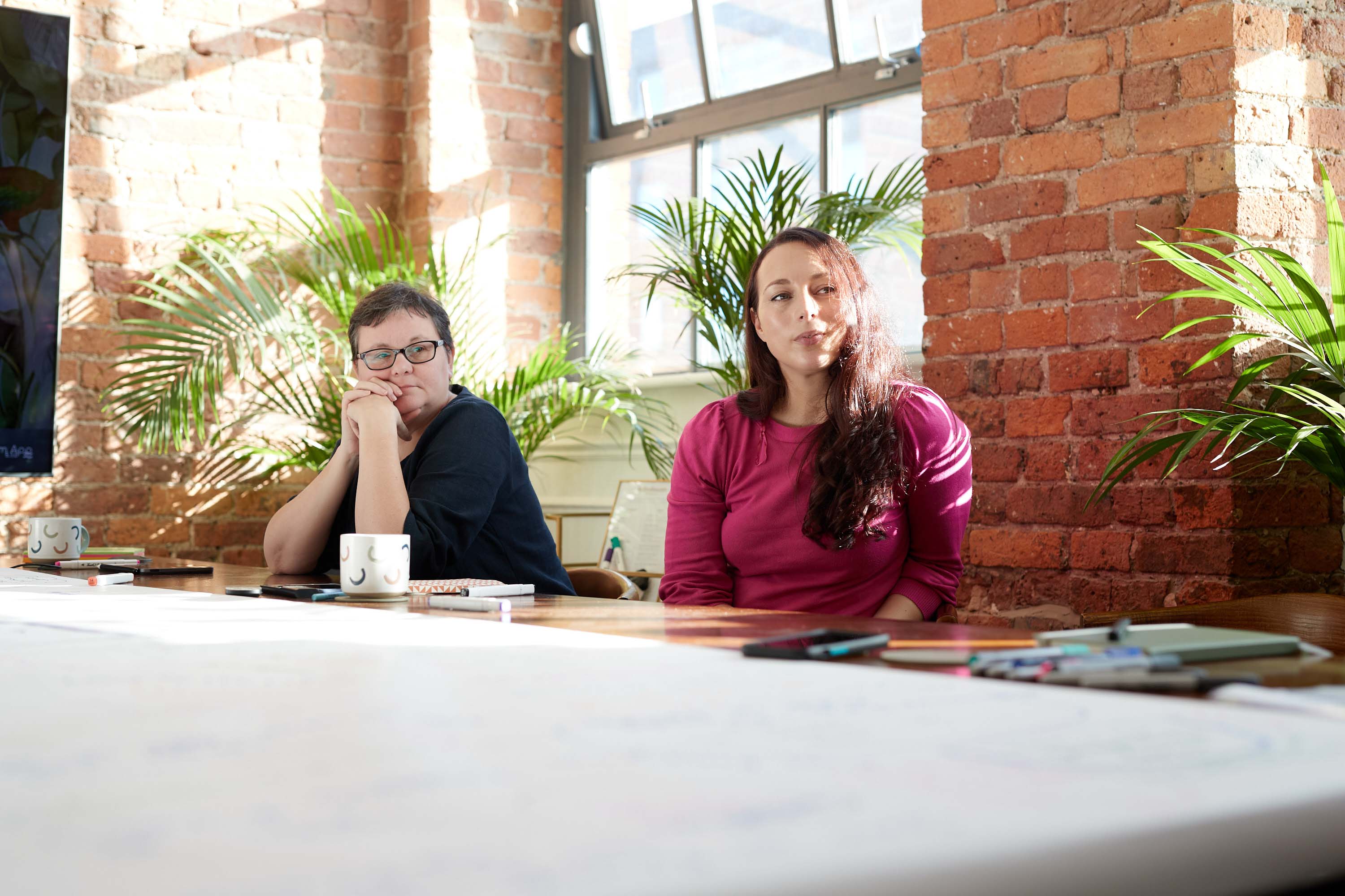 Leadership coaching session